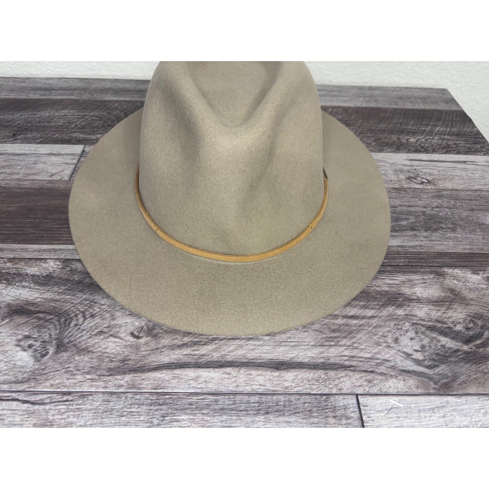 Brixton Tan Fedora Hat